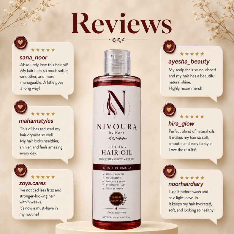 Nivoura Luxury Hair Oil - 150 ml
